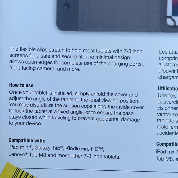 Merkury Innovations Universal Tablet Case for 7-8 Inch Devices - Picture 6 of 8